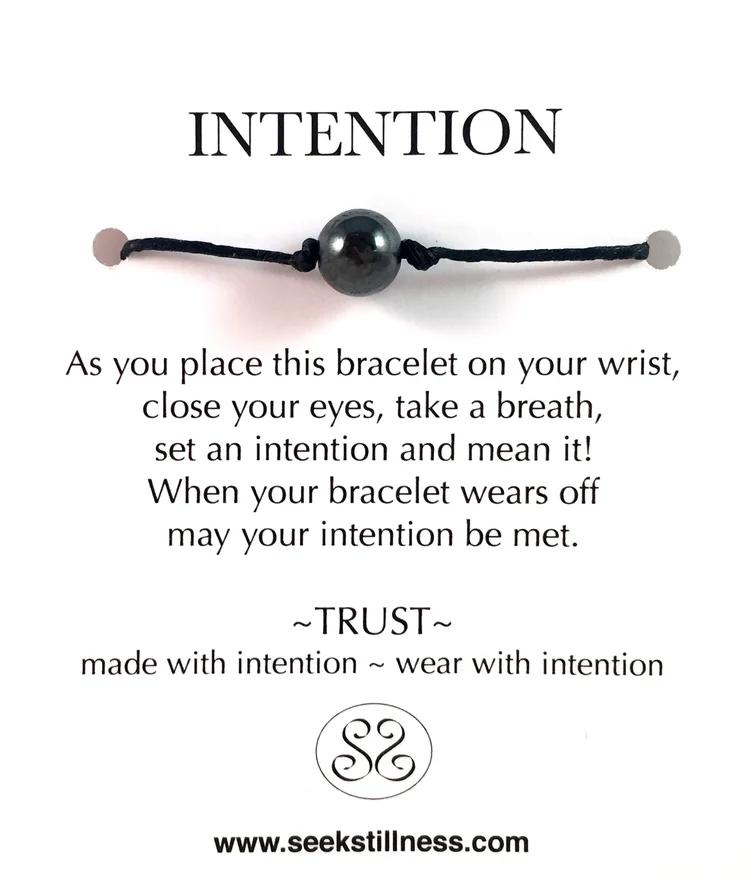Intention Bracelets — SEEK STILLNESS