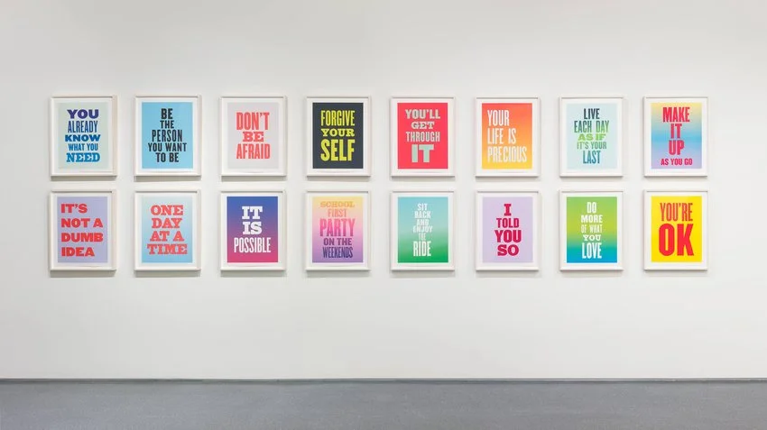 Susan O'Malley , Advice from My 80-Year-Old Self , 2015 SFMOMA