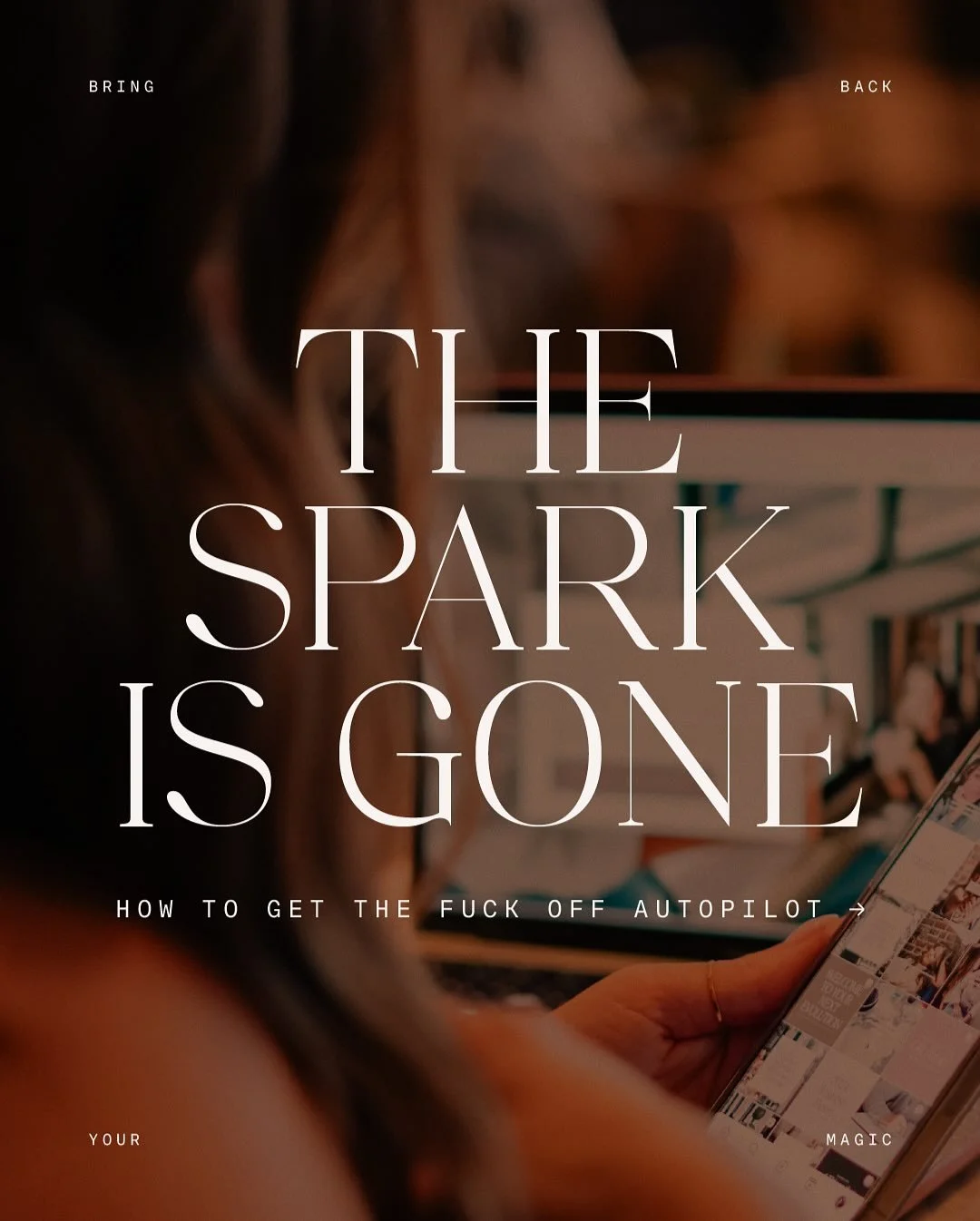 Okay, you&rsquo;ve built the business that can *hold it down* (especially when life is lifingggg)

Amazing. Necessary. So important.

&hellip;buuut now it&rsquo;s time to remember the part of you that makes it come alive again.

That&rsquo;s where VI