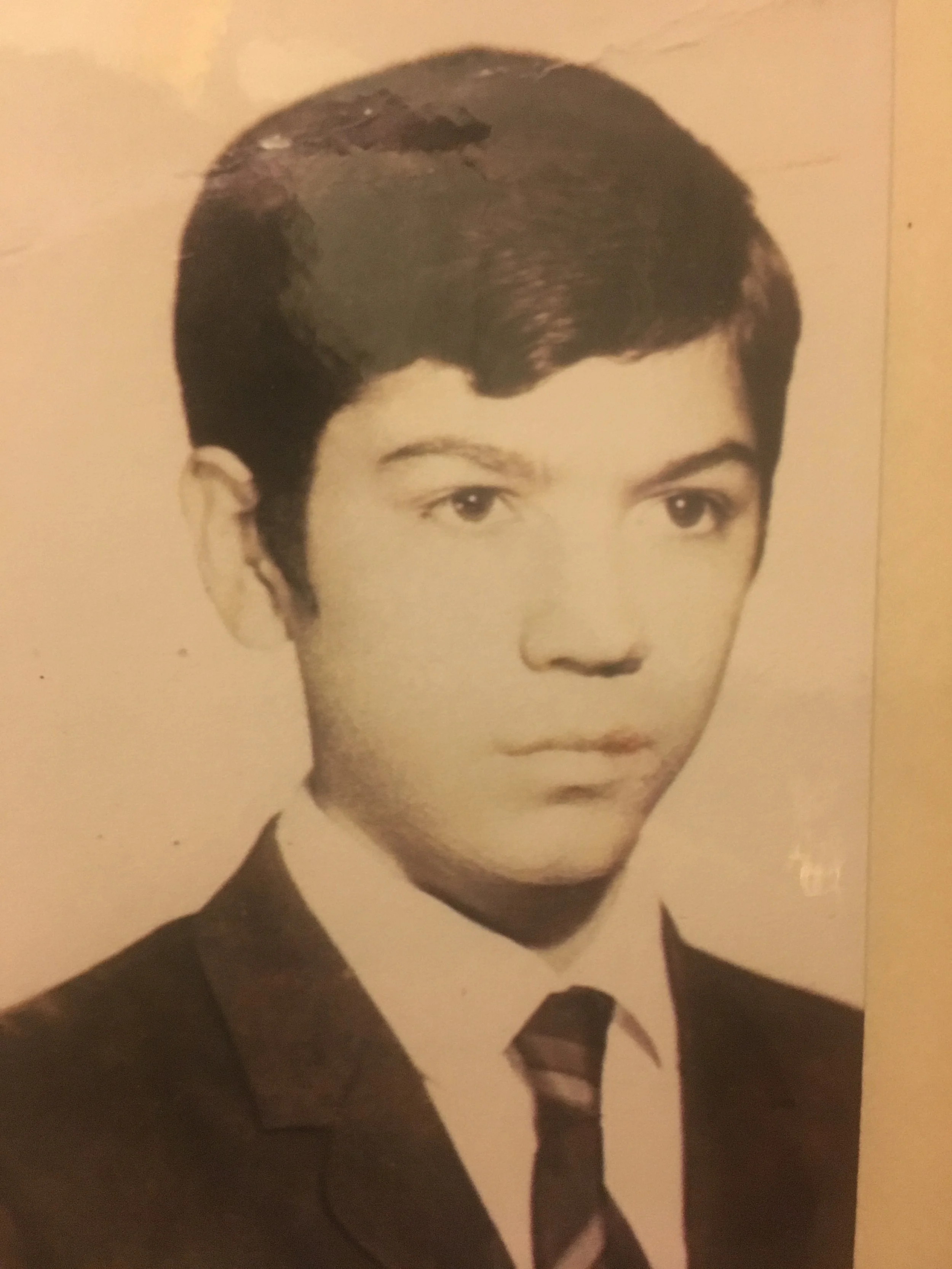 This is my Tio Arturo who you would never know from this serious face was a bonafide comedian. He was always laughing and making the world around him laugh along. He was a physician and died of AIDS in 1991. I think of him often, and especially today. I can still hear his voice in my head.