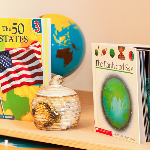 Each child is encouraged, during their daily language activities which builds a love for reading.