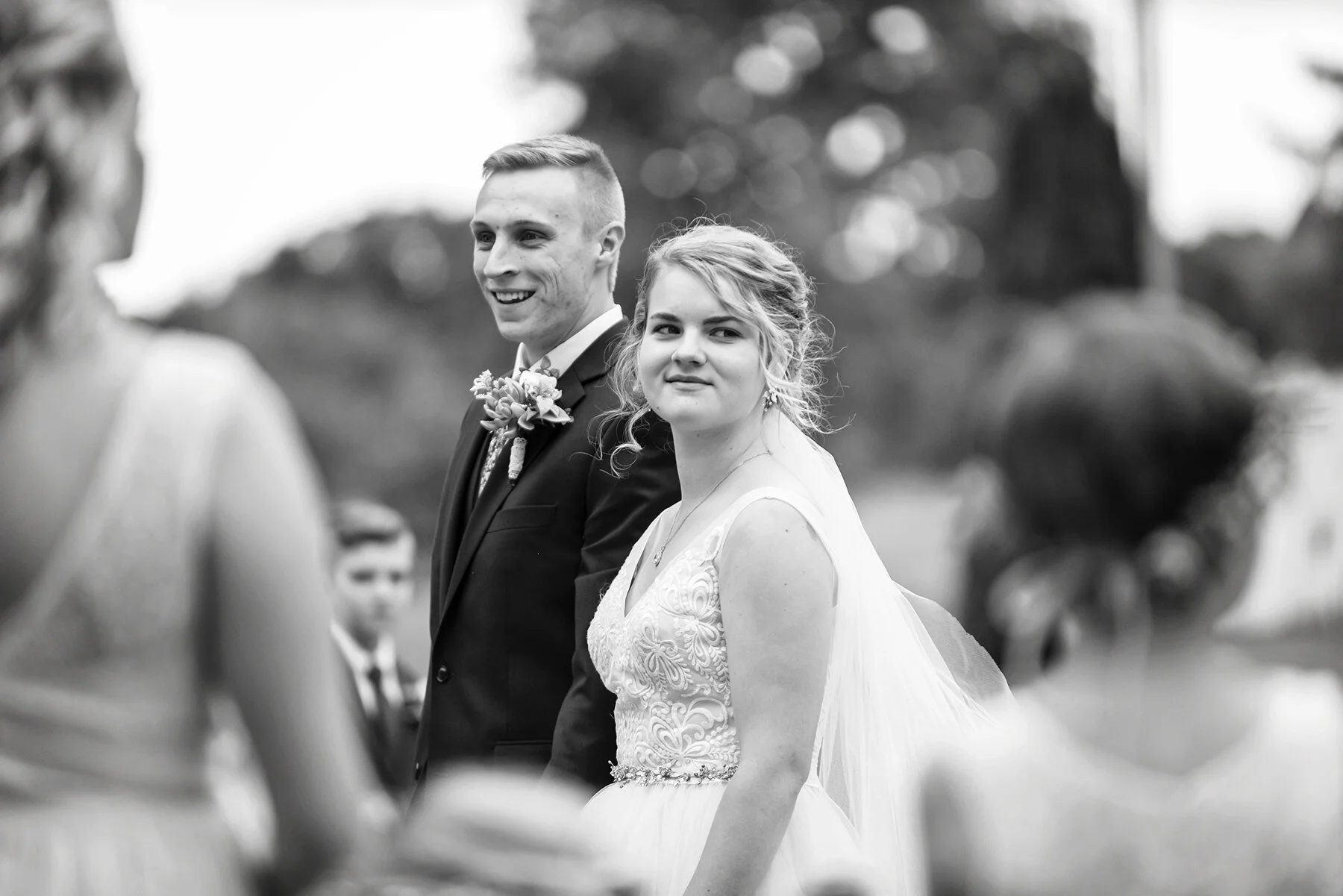 A moment during the ceremony…