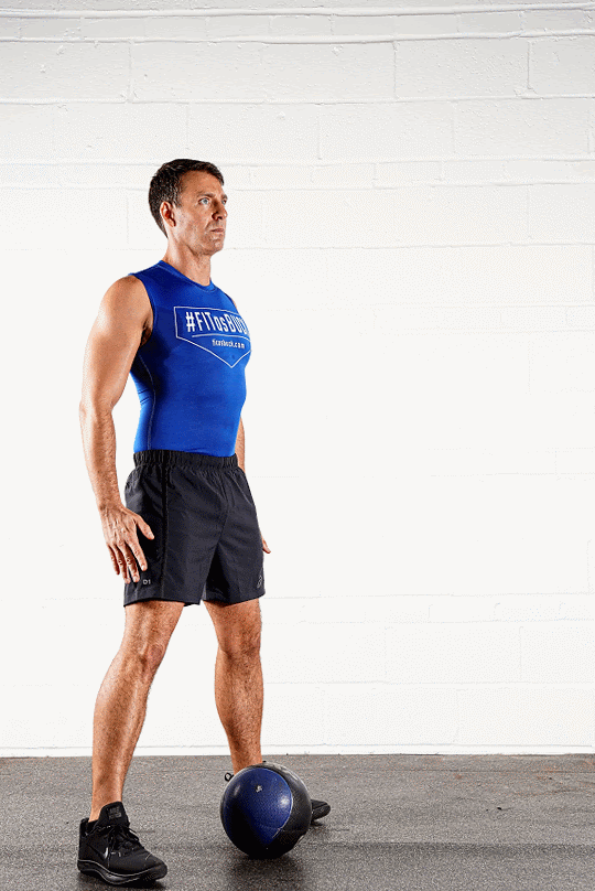 Medicine Ball Overhead Ball Slam.gif
