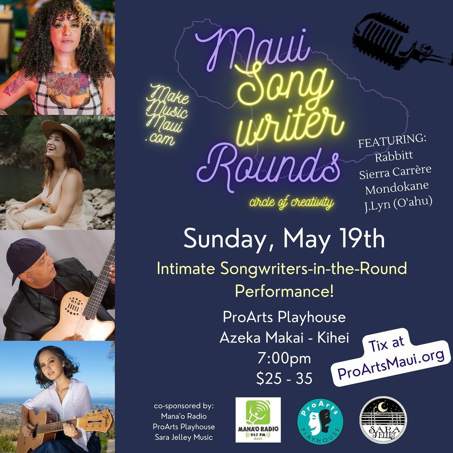 This is not just another bar gig. If you don&rsquo;t know these amazing musicians already (where&rsquo;ve you been?) you will get an INTIMATE look into their artistic process - this is the BEST listening room on Maui. You won&rsquo;t get an experienc