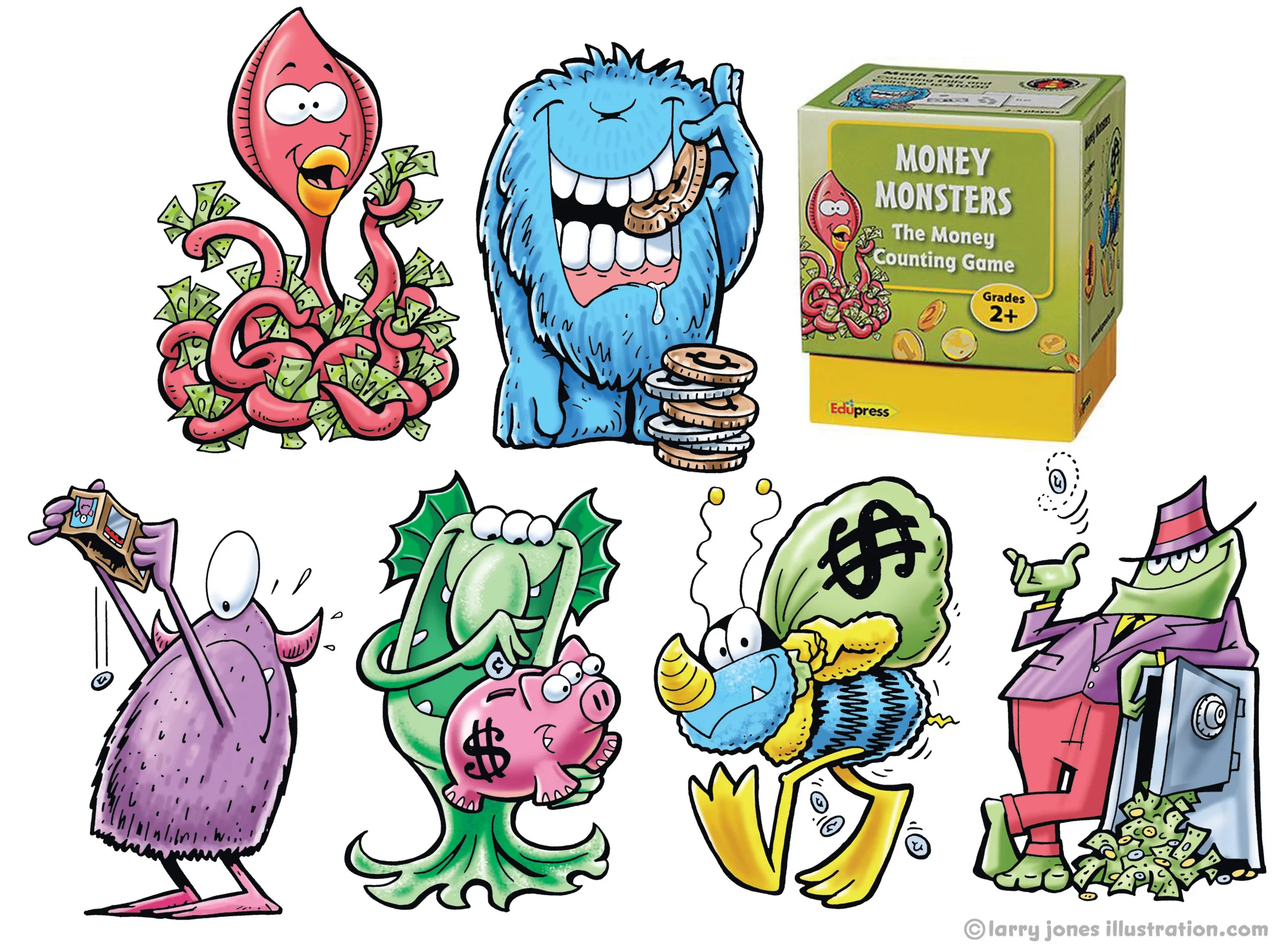 Money Monsters, The Money Counting Game