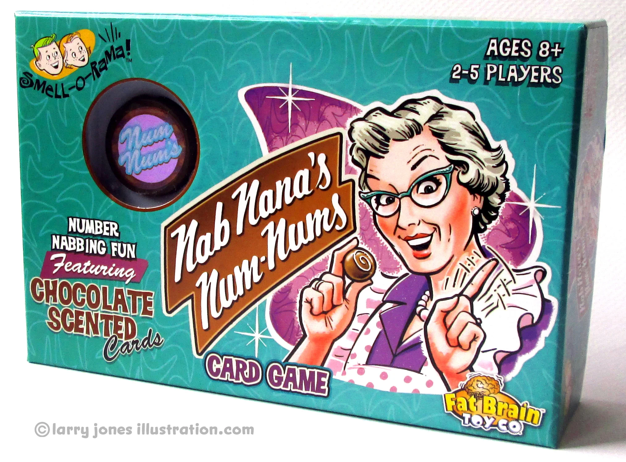 Nab Nana's Num-Nums game illustration