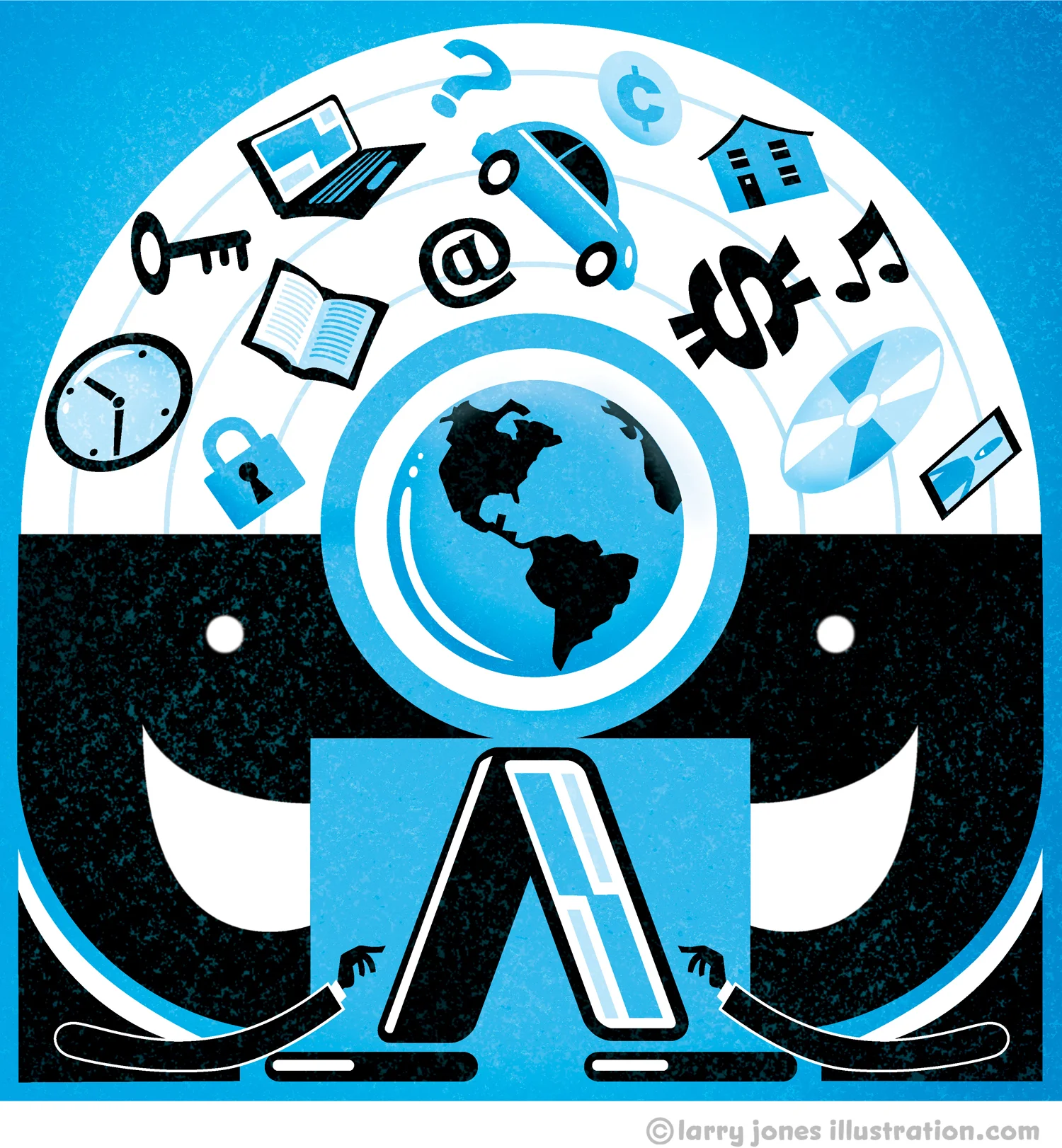 Internet Connection Illustration