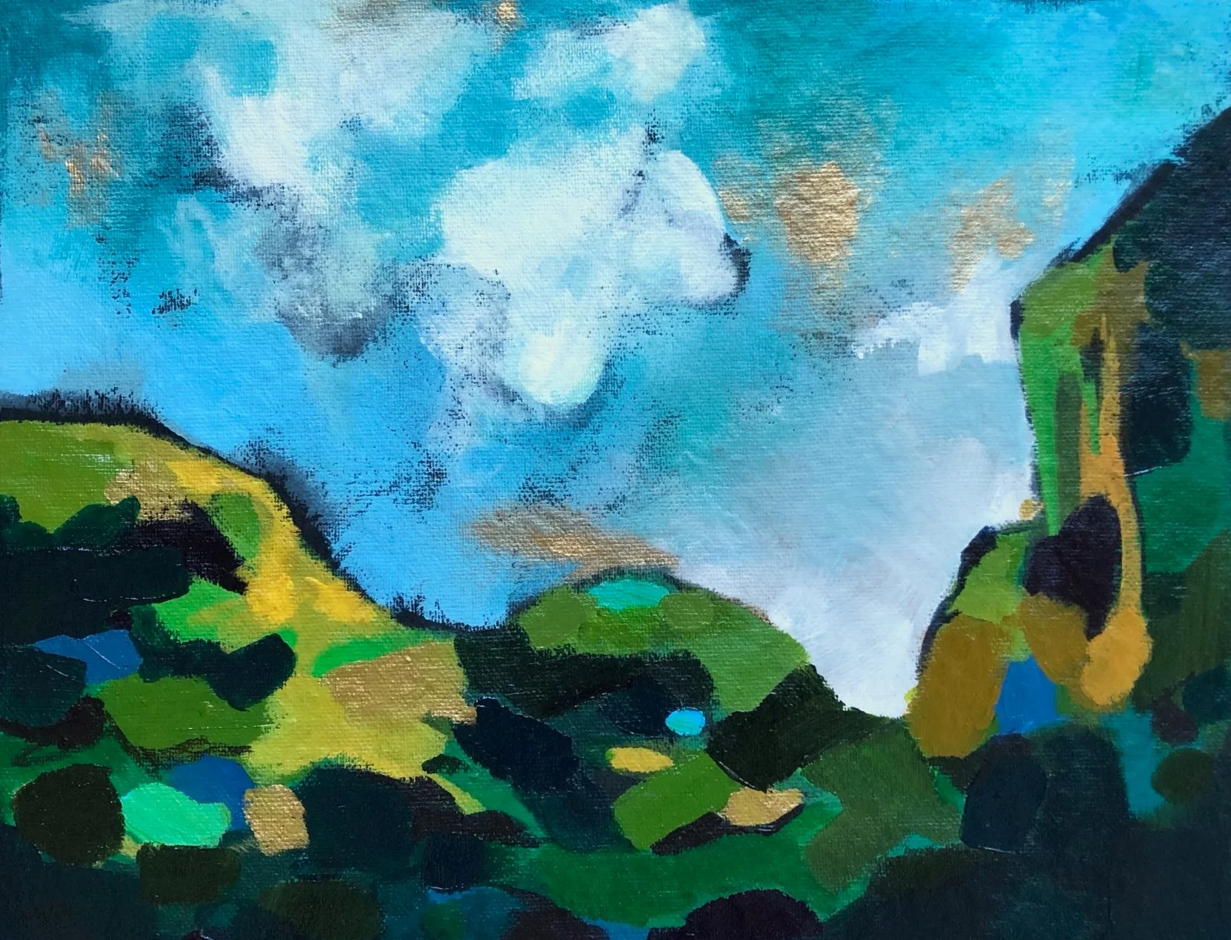 Landscape paper study