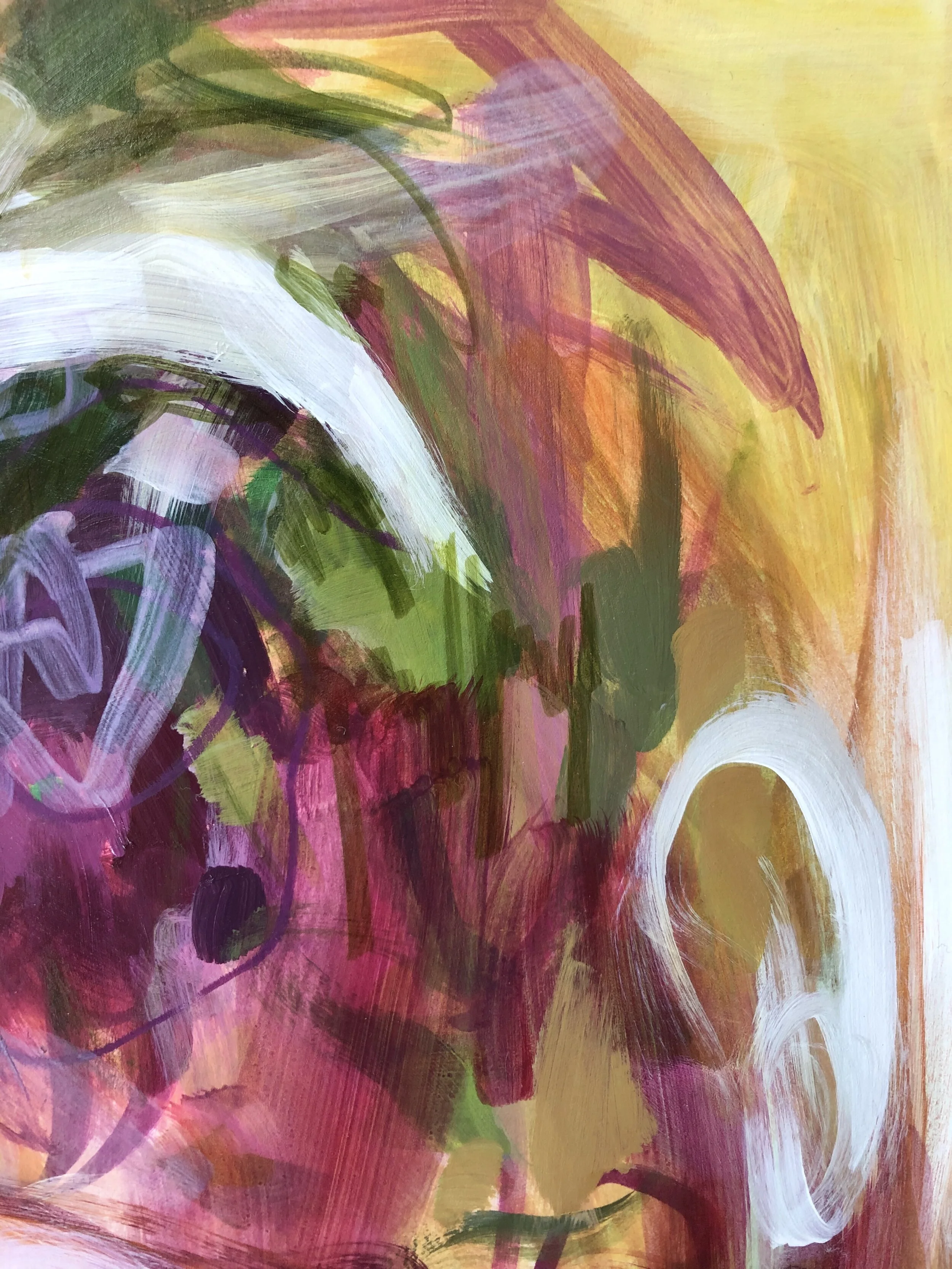 Warm Whimsy Abstract