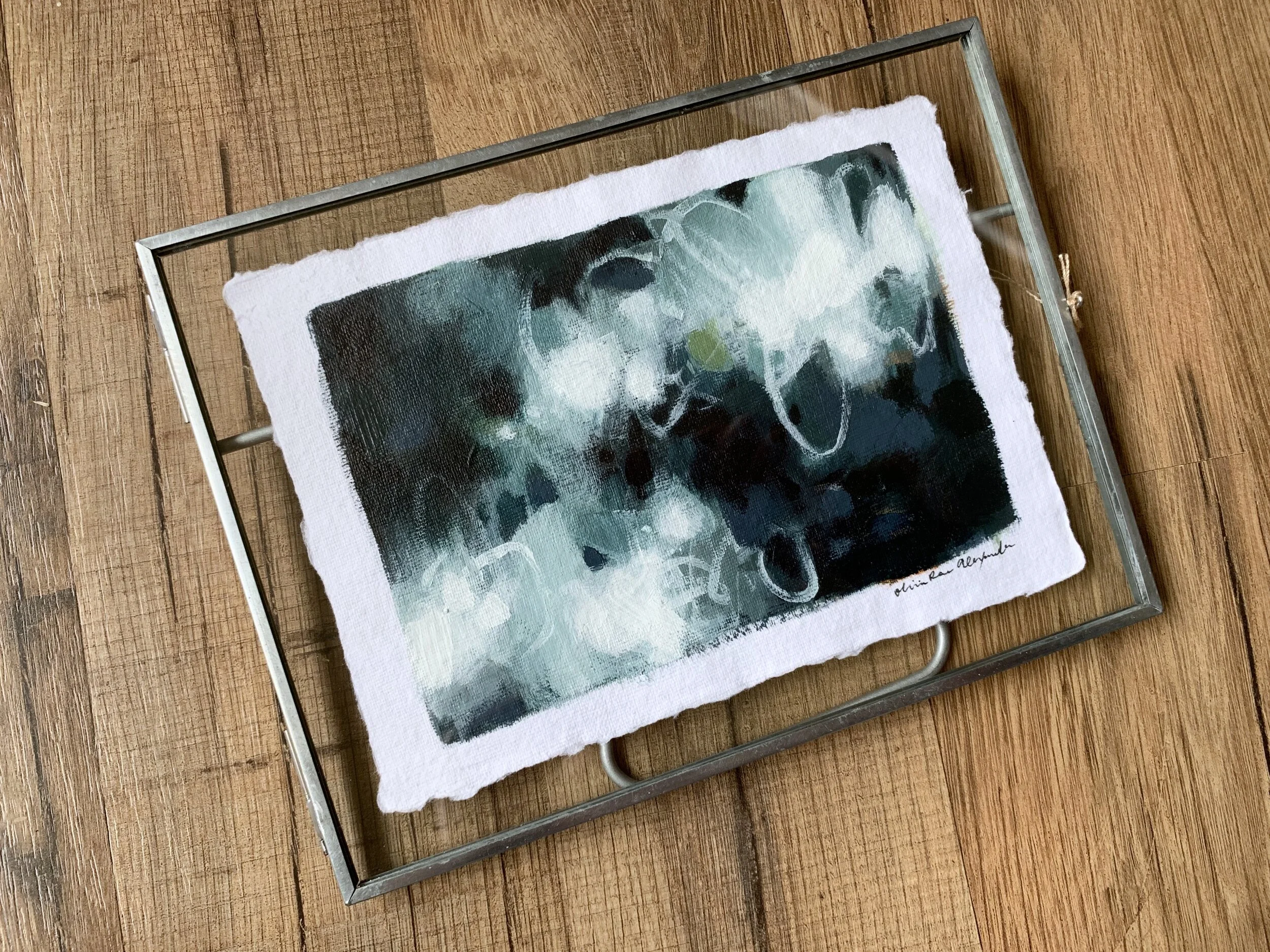 Moody Storm Abstract