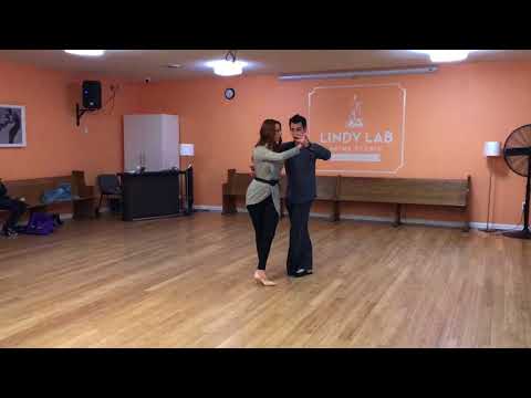 Argentine Tango - El Gato Basic into Left Foot Salida