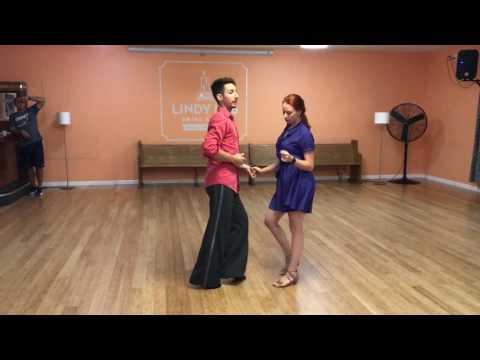 Shag - Starter Step, Three Turn Combination, Pull-Through and Free Spin