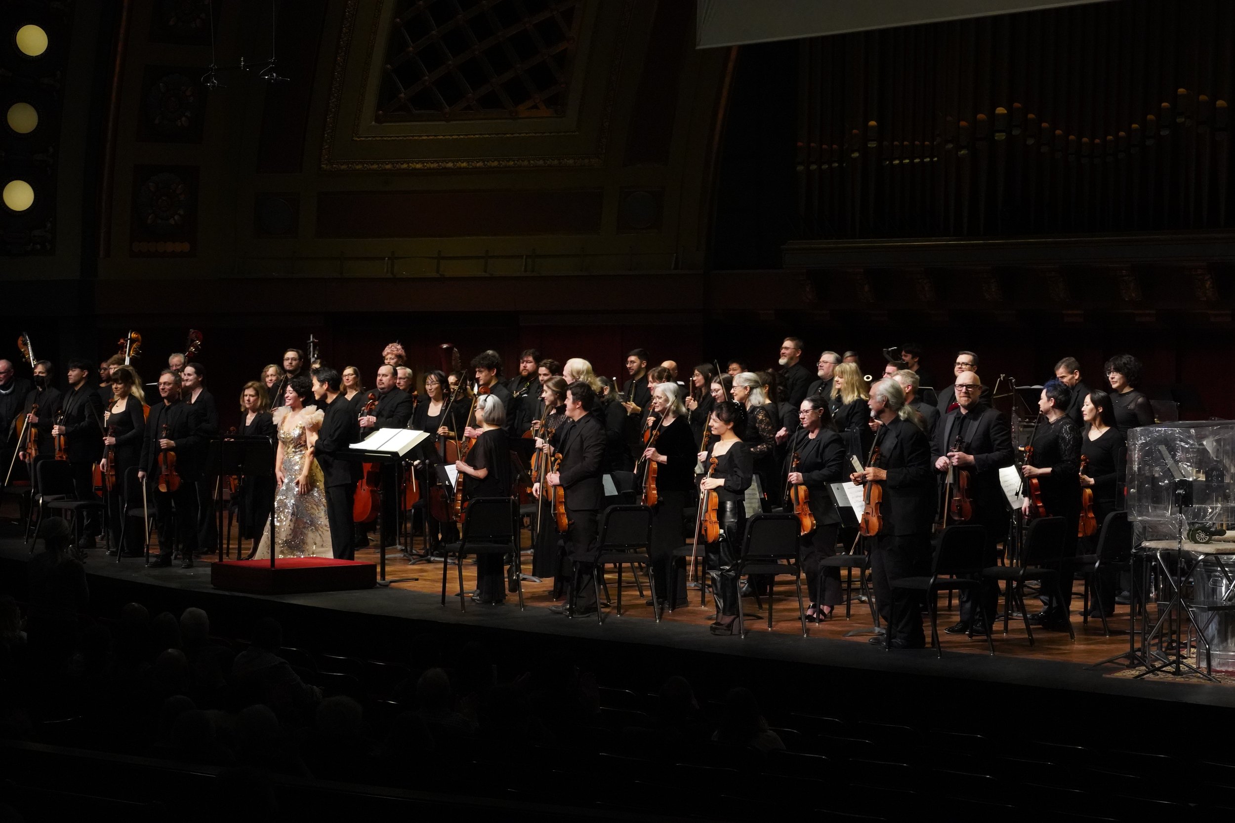Juliana Zara sings with the Ann Arbor Symphony