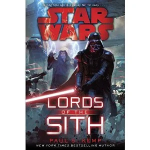 A buddy comedy. The Emperor and Vader get stranded on a planet that yearns to be free of Imperial rule. This book's anti-Emperor protagonist is the daddy to Hera, the green girl above and in the Star Wars REBELS cartoon. It seems like everything is a prequel these days. Oh well. It's a fun story of Vader slaughtering things and the Emperor being all manipulative, but of Vader.