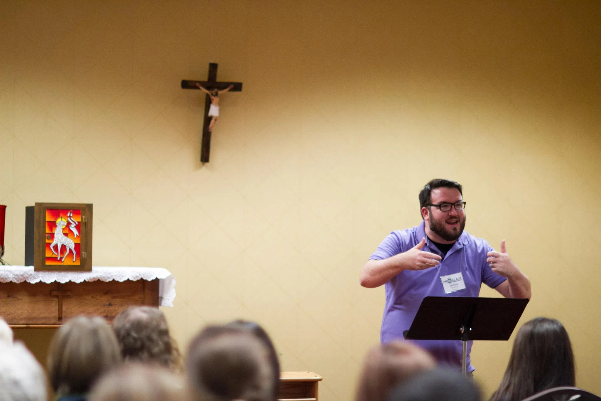 Teaching on Evangelism at the great Proclaim Conference run by the Family Missions Company.