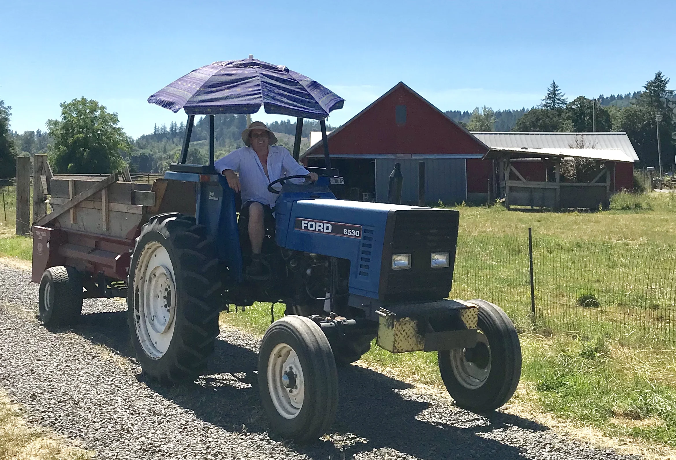 John - John has deep roots in the Willamette Valley. He was born and raised here, and many of his extended family still reside in the valley. John is always scheming and when Taylor was a baby, he decided to try to see if the renters in the country (which is now the farm) would like to swap houses and live in the rental on Augusta Street in Eugene. They said YES and John moved his young family out to what is now known as My Brothers’ Farm. John and Debbie eventually purchased the rental from John’s father but never dreamed all three boys would be back to farm it. John worked as a financial advisor for many years and has since retired into farm life. He is always around to check on the boys, offer advice or a hand, and is our designated tractor driver.