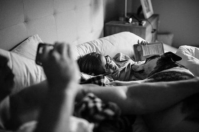 &lsquo;Tis the season for piling up in the bed all weekend long! ❄️ #brrrr #growjackgrow #documentyourdays #clickpro