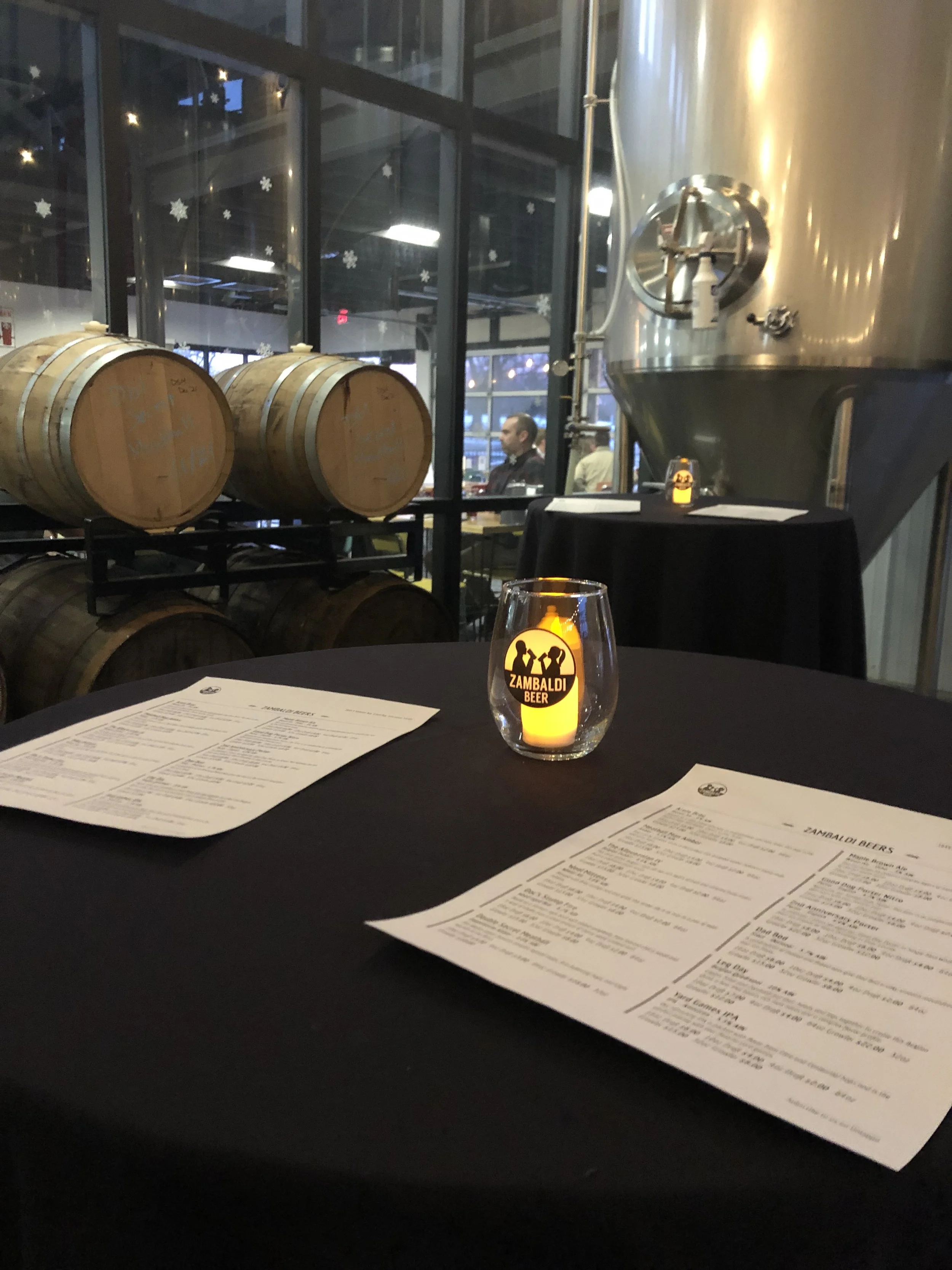 Private Event Spaces — Zambaldi Beer