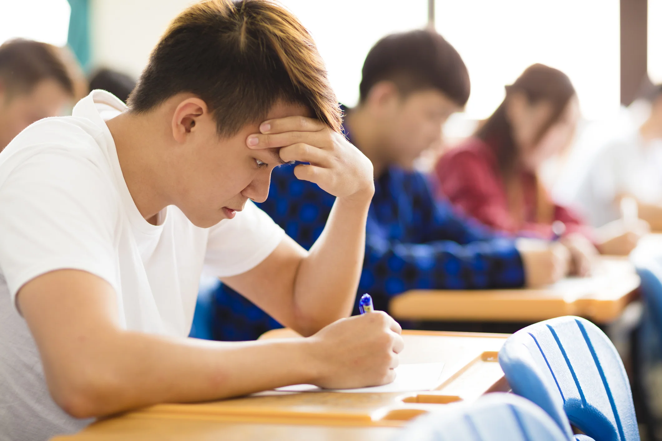 Tests and Exams: 5 sentences we might say to kids/teens the night BEFORE they take them