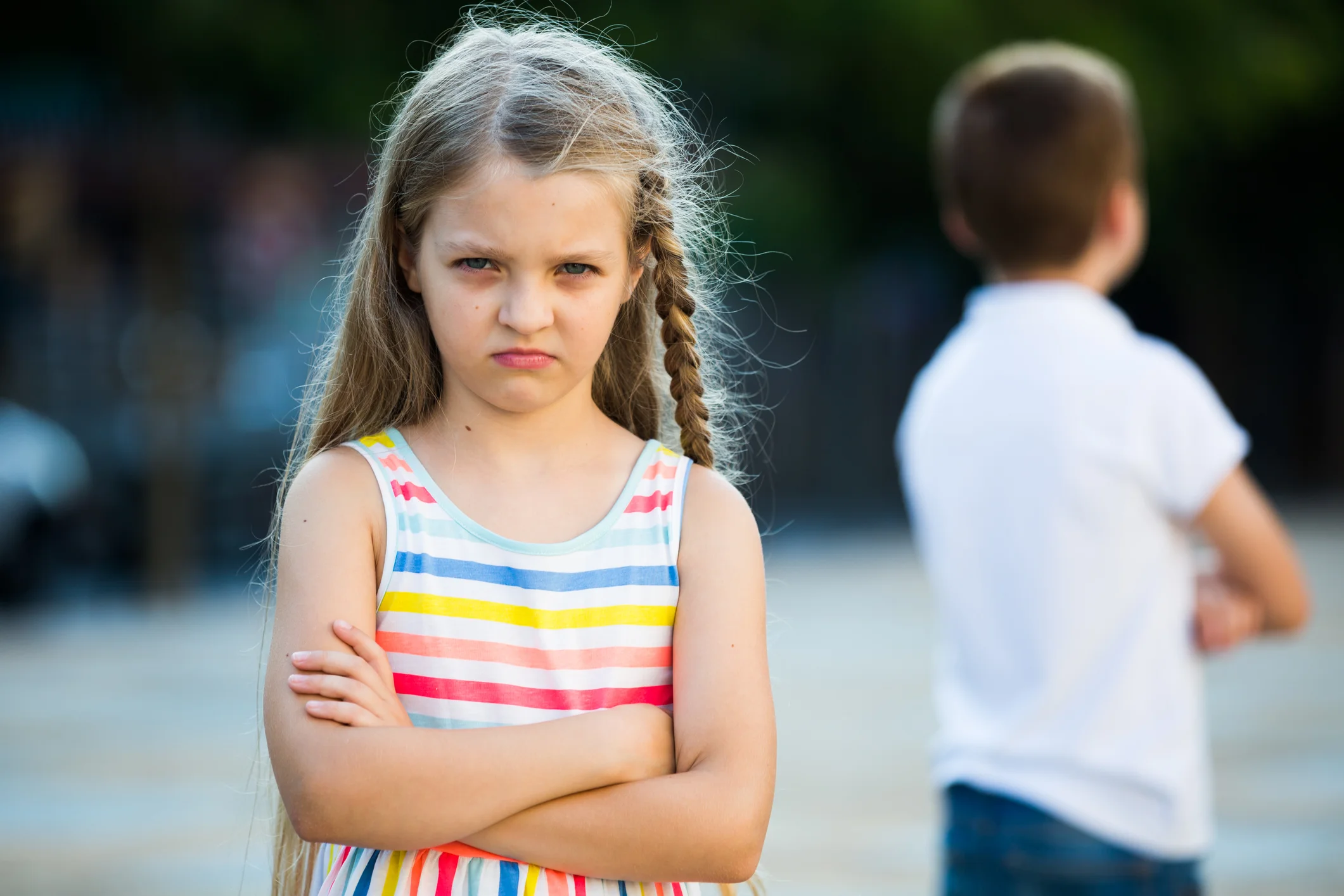 Asking children questions when they are distressed