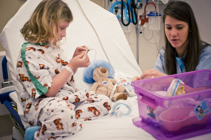 'Medical play' Source: Akron Children's