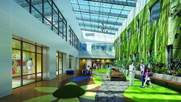 Beacon Children's Hospital. Image courtesy of buildingindiana.com