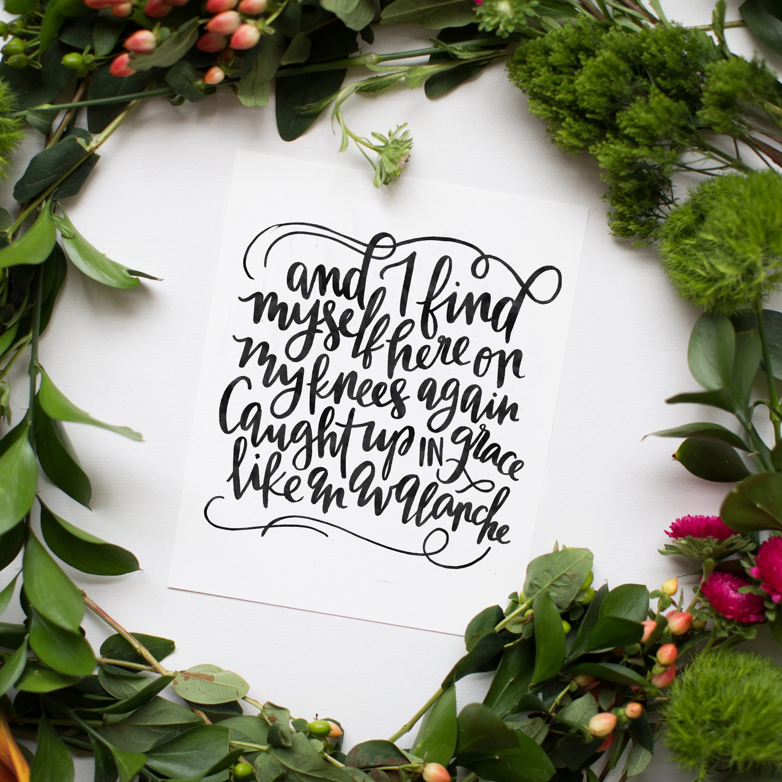 Caught up in Grace 8x10 print by Jenny Highsmith