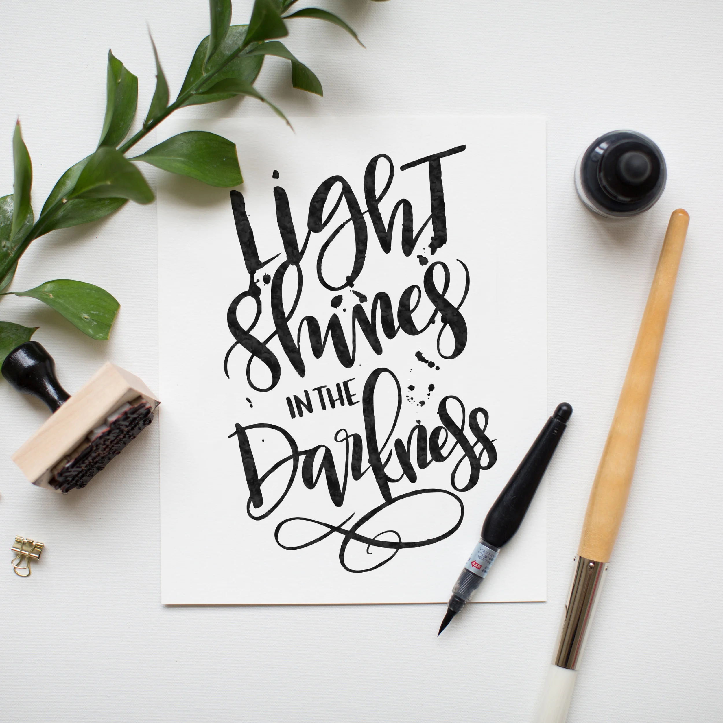 "Light in Darkness" 8x10 print by Jenny Highsmith