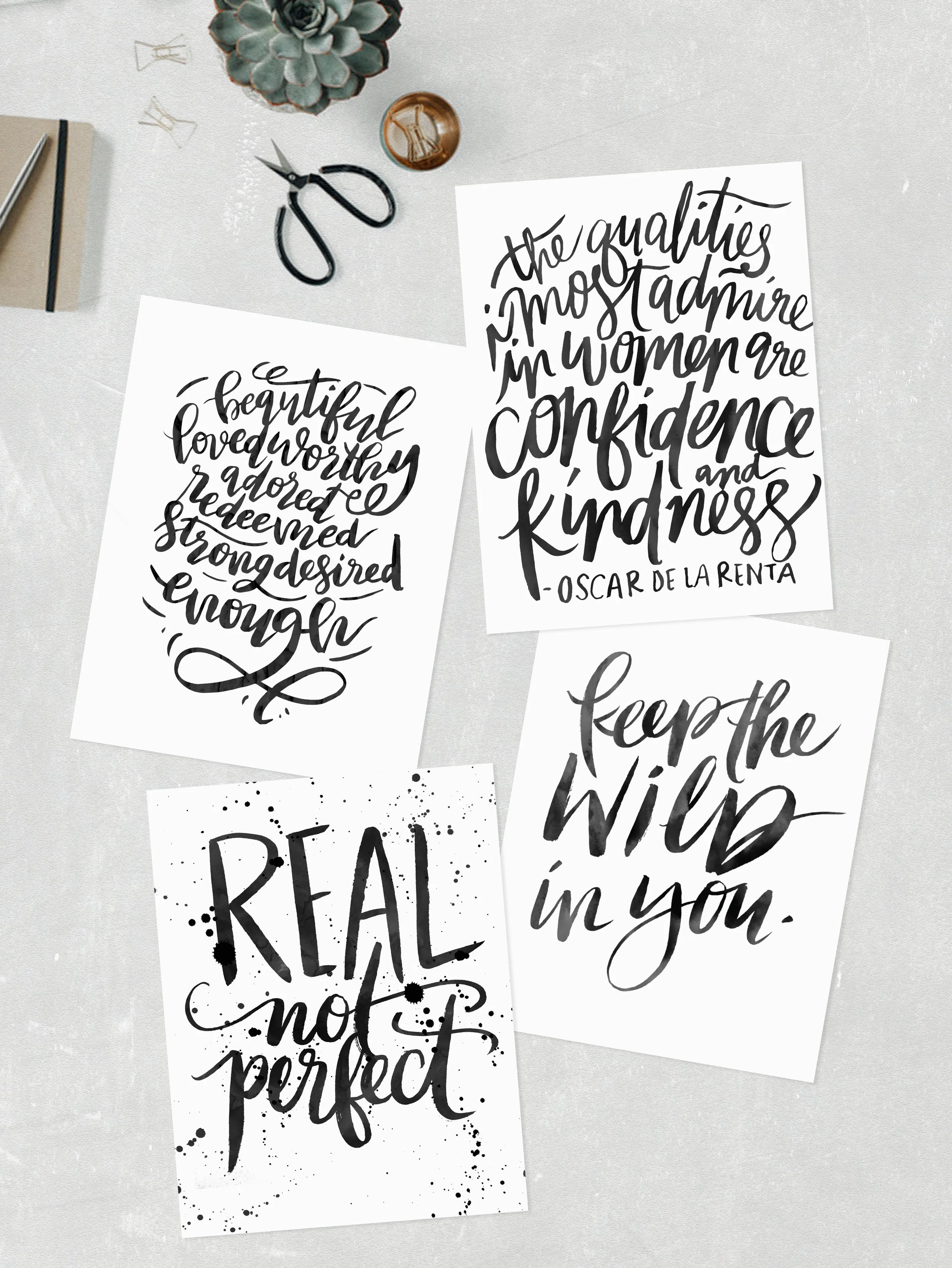 Self Worth Print Pack