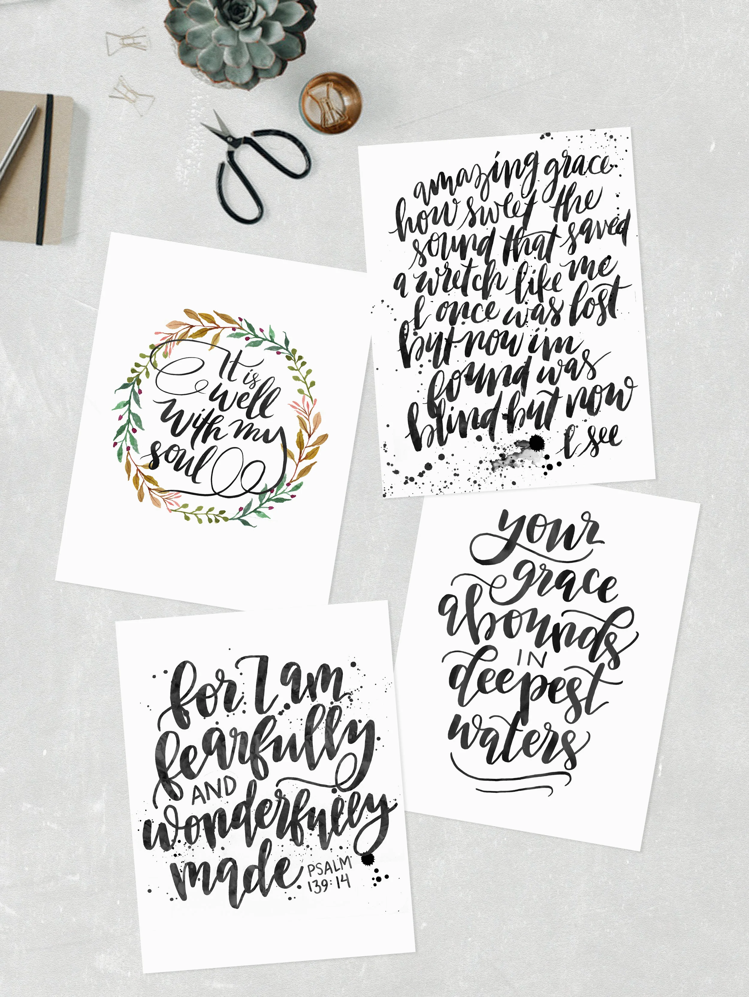 Faith Print Pack