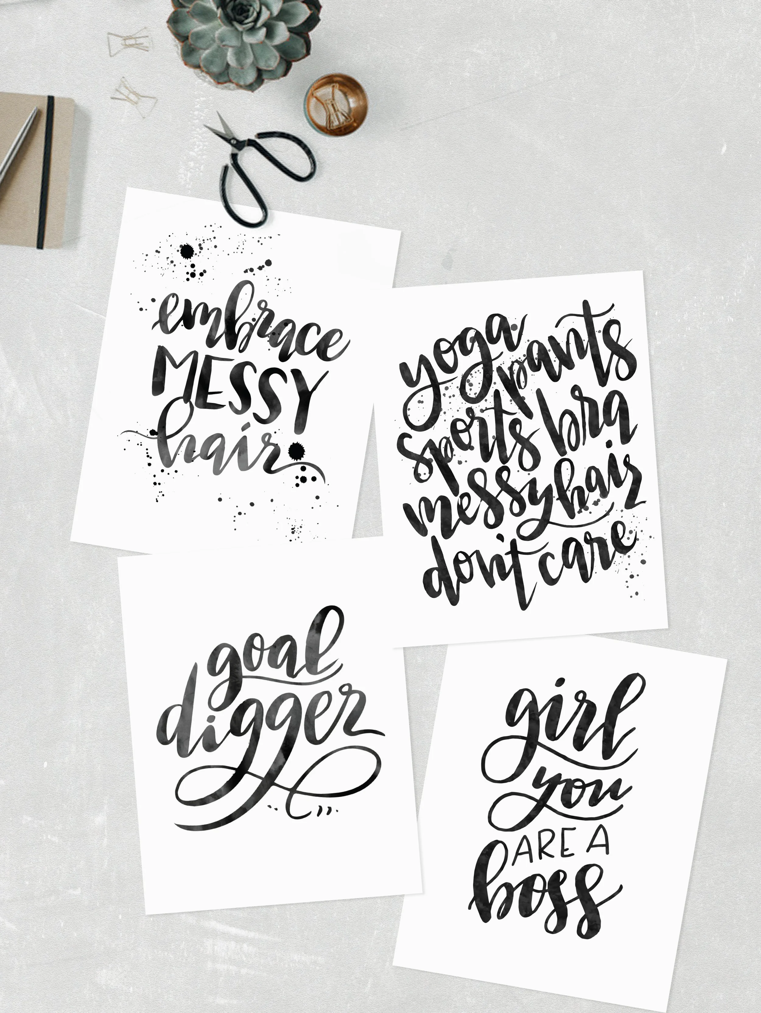 Girl Boss Print Pack