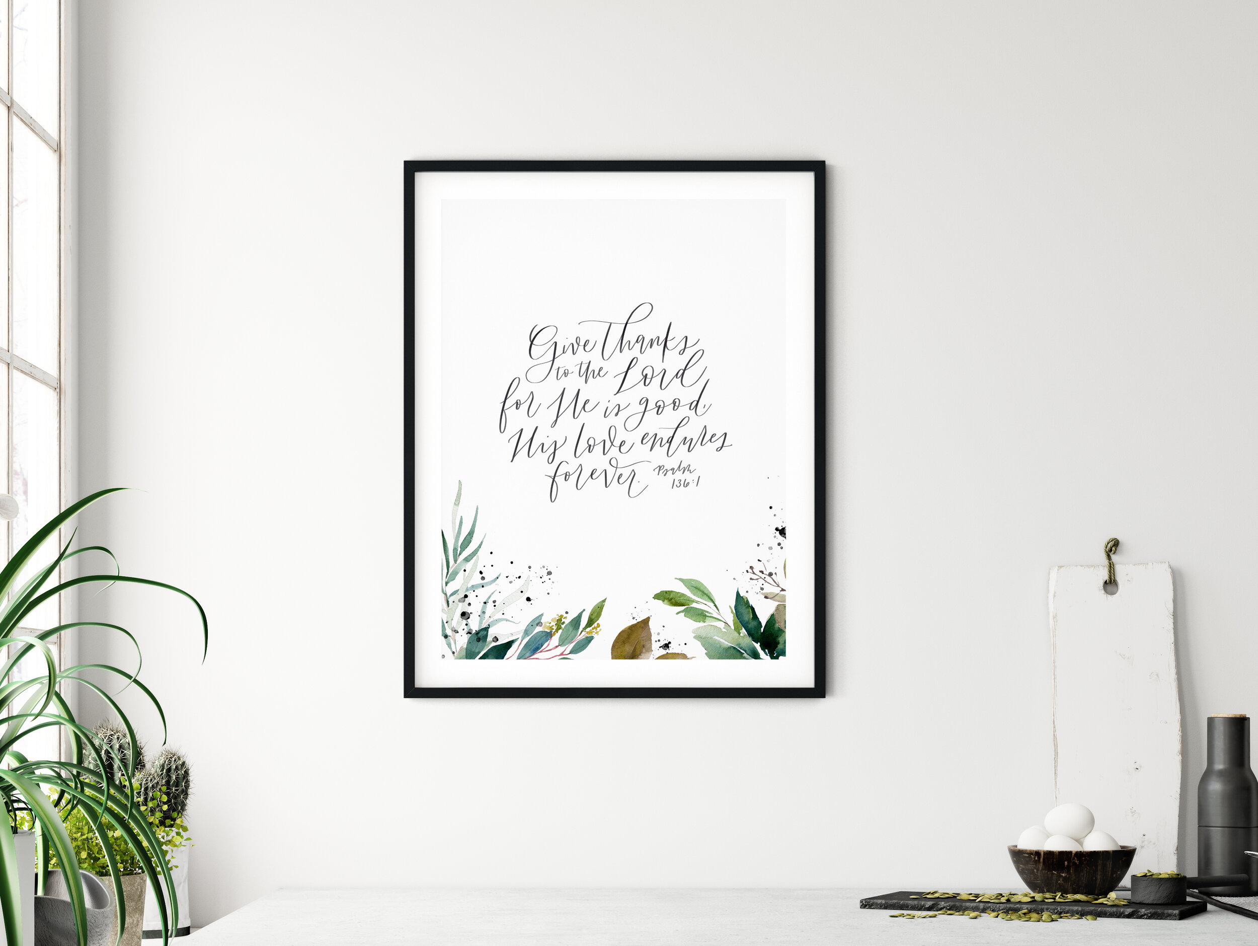 His Love Endures Forever