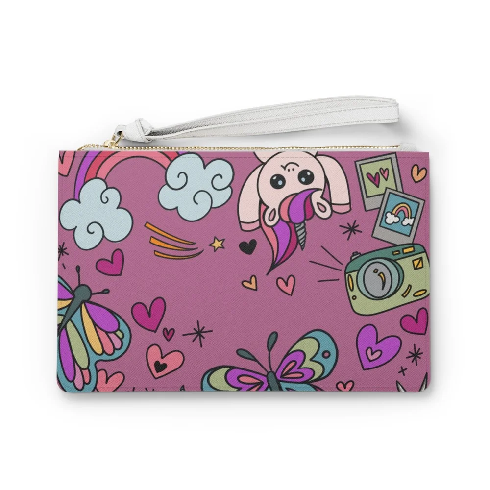 Unicorn clutch bag hotsell