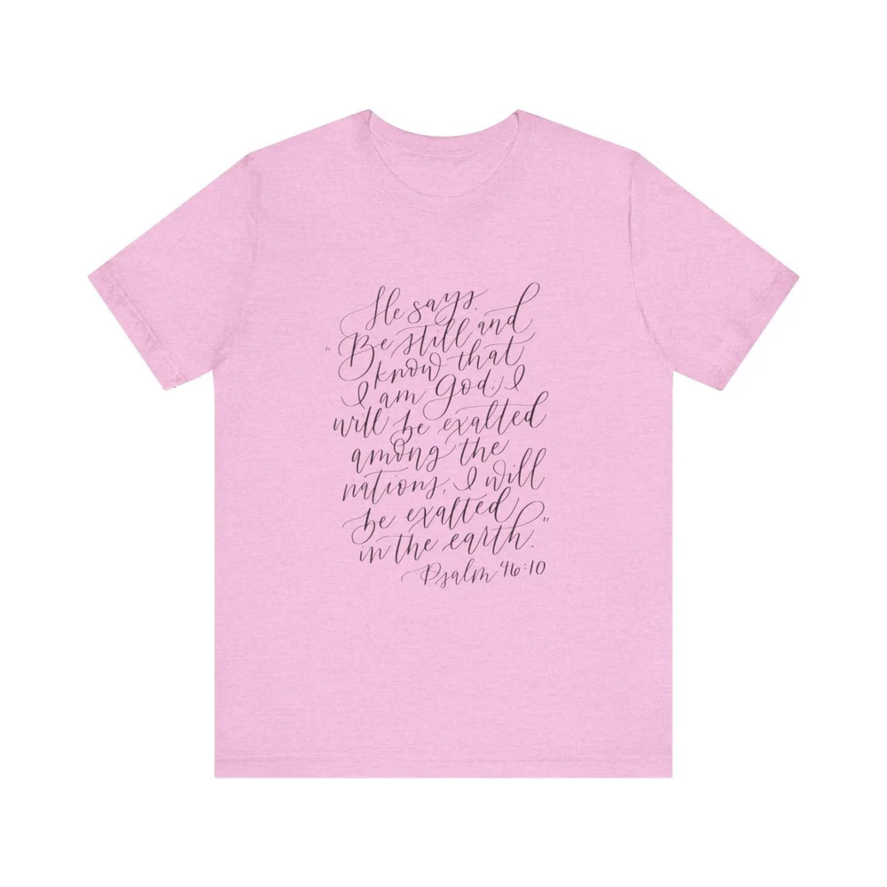 Psalm 76 Unisex Jersey Short Sleeve Tee — Jenny Highsmith