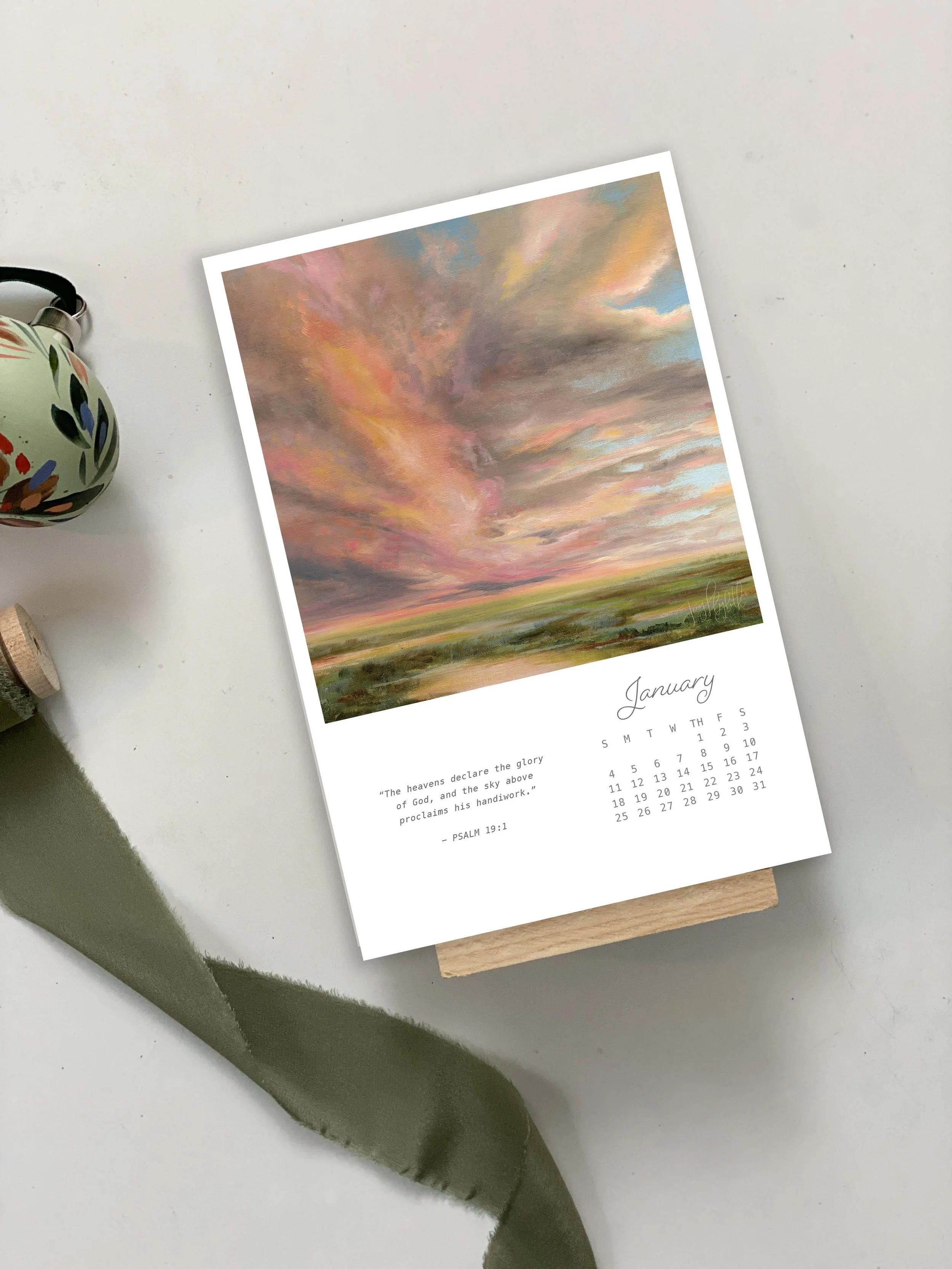 2026 Desk Calendar