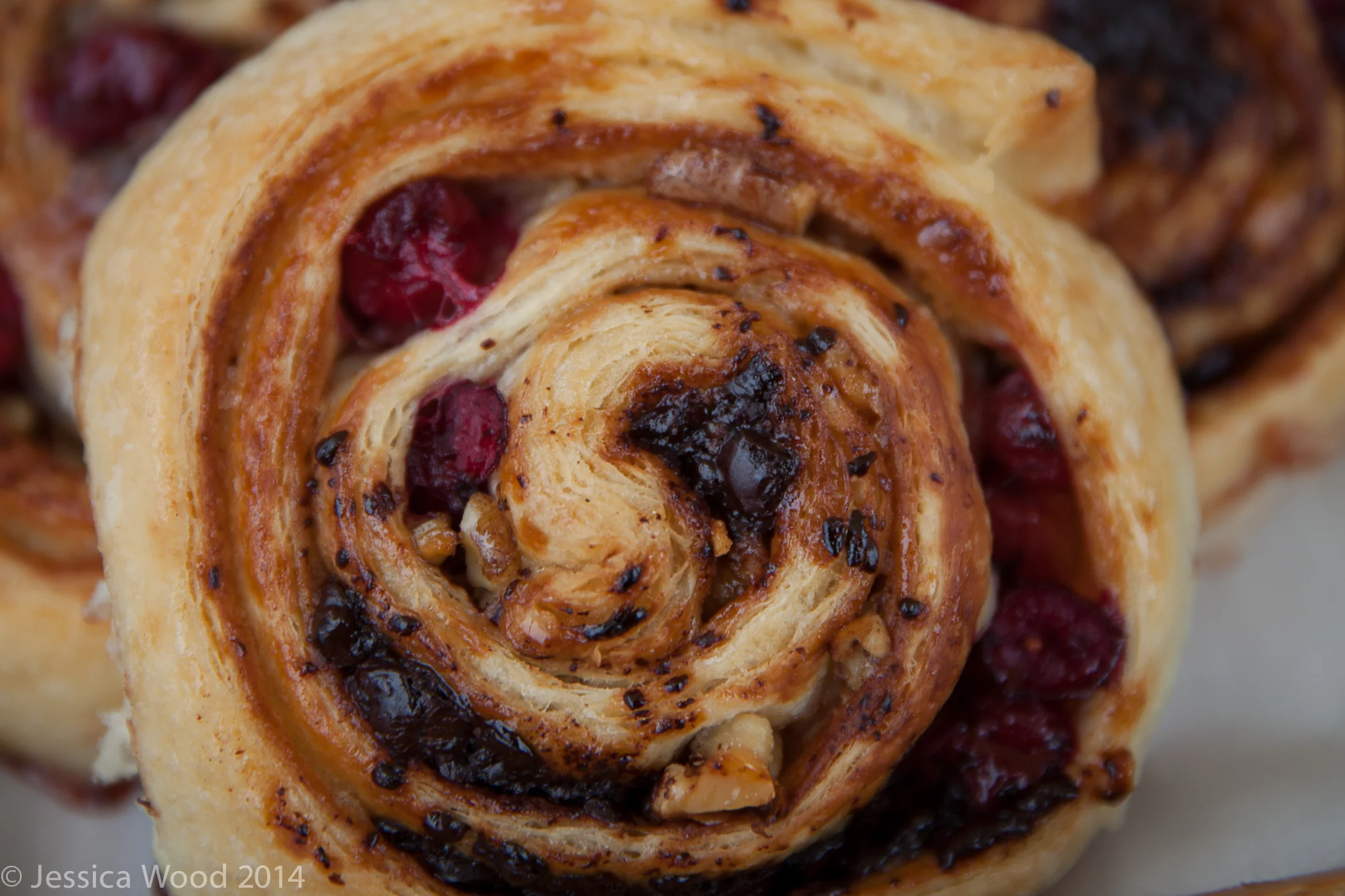 Cranberry Walnut Danish