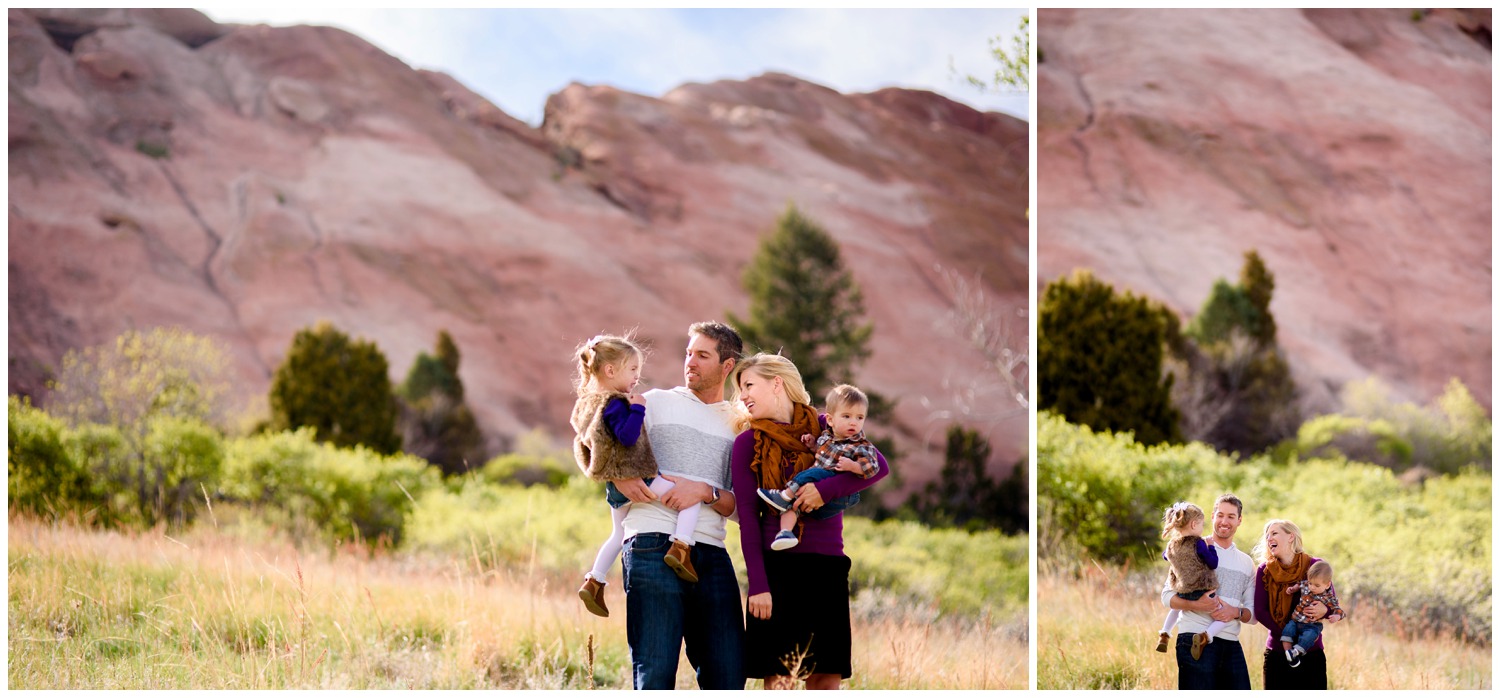 Red Rocks Family Photo