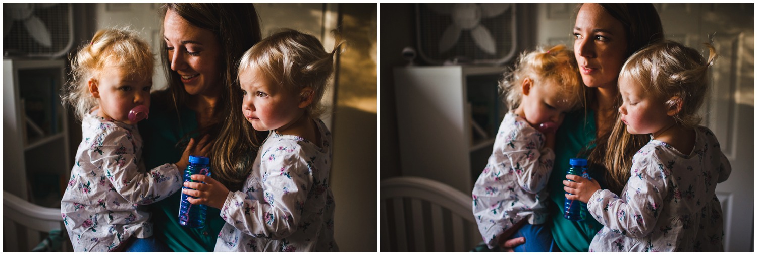 mom and twins photos