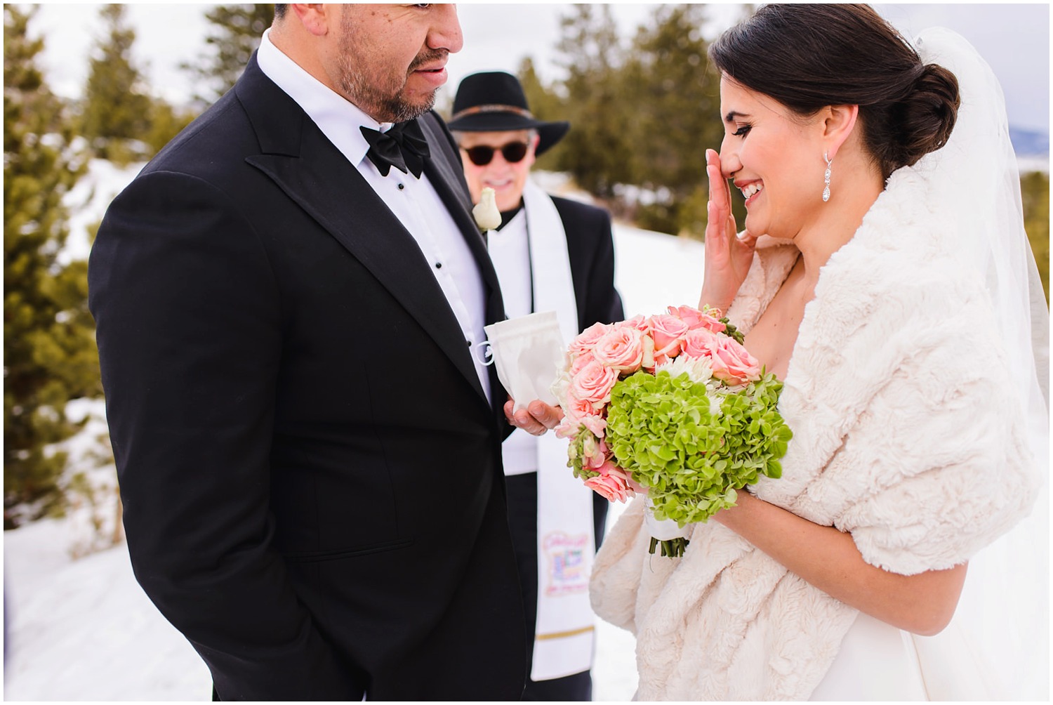 candid colorado elopement photography