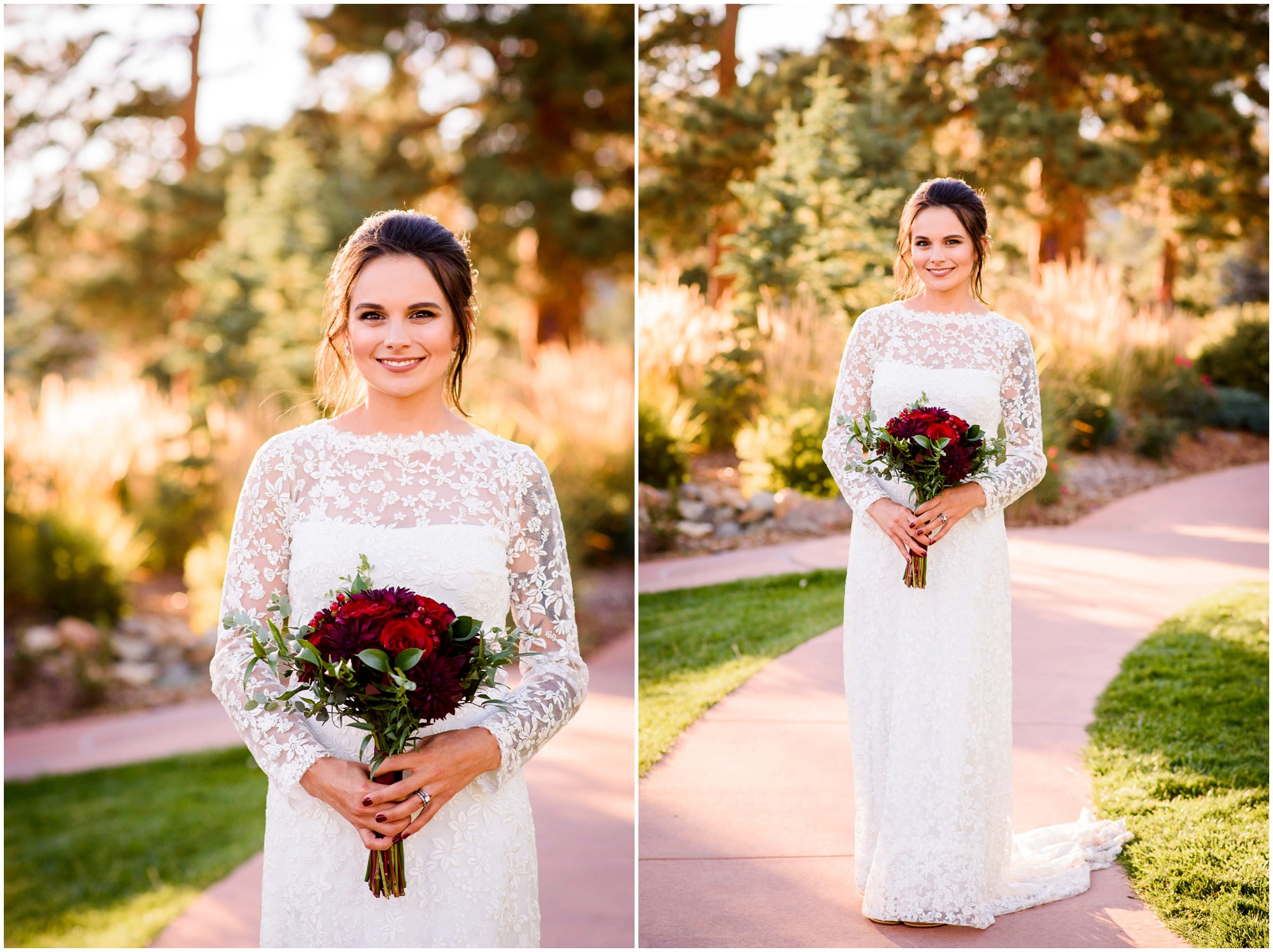 Bride photo at The Stanley Hotel