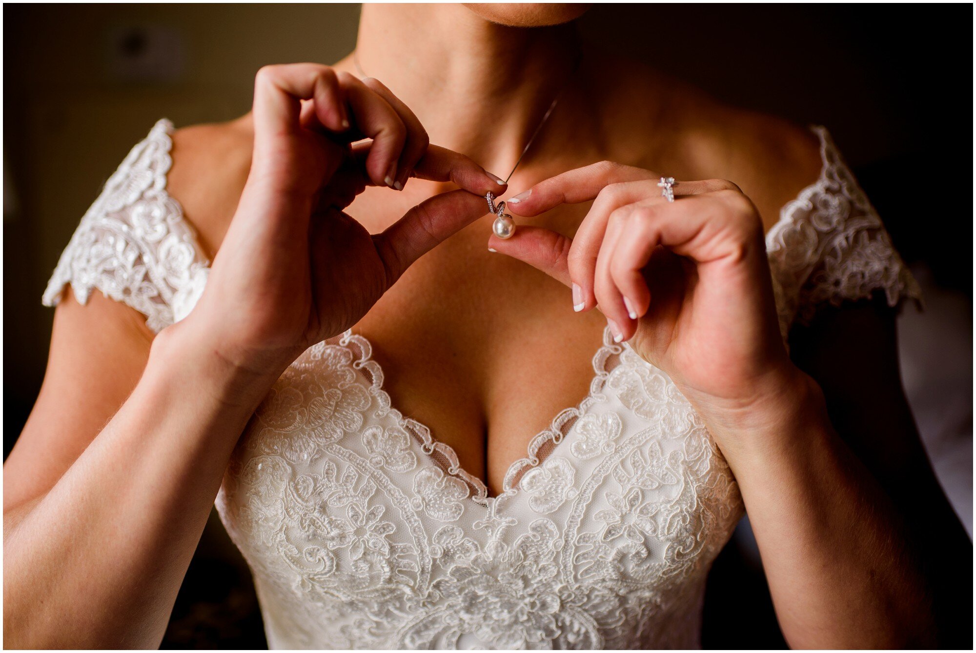 bride getting ready
