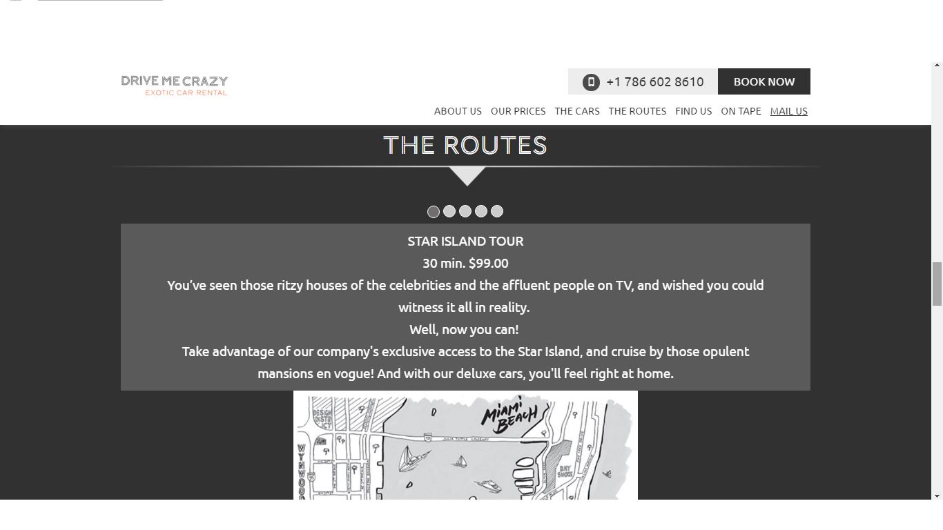 Website content for test-drive-miami.com