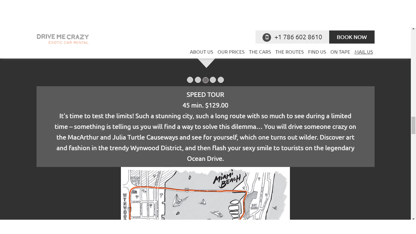Website content for test-drive-miami.com
