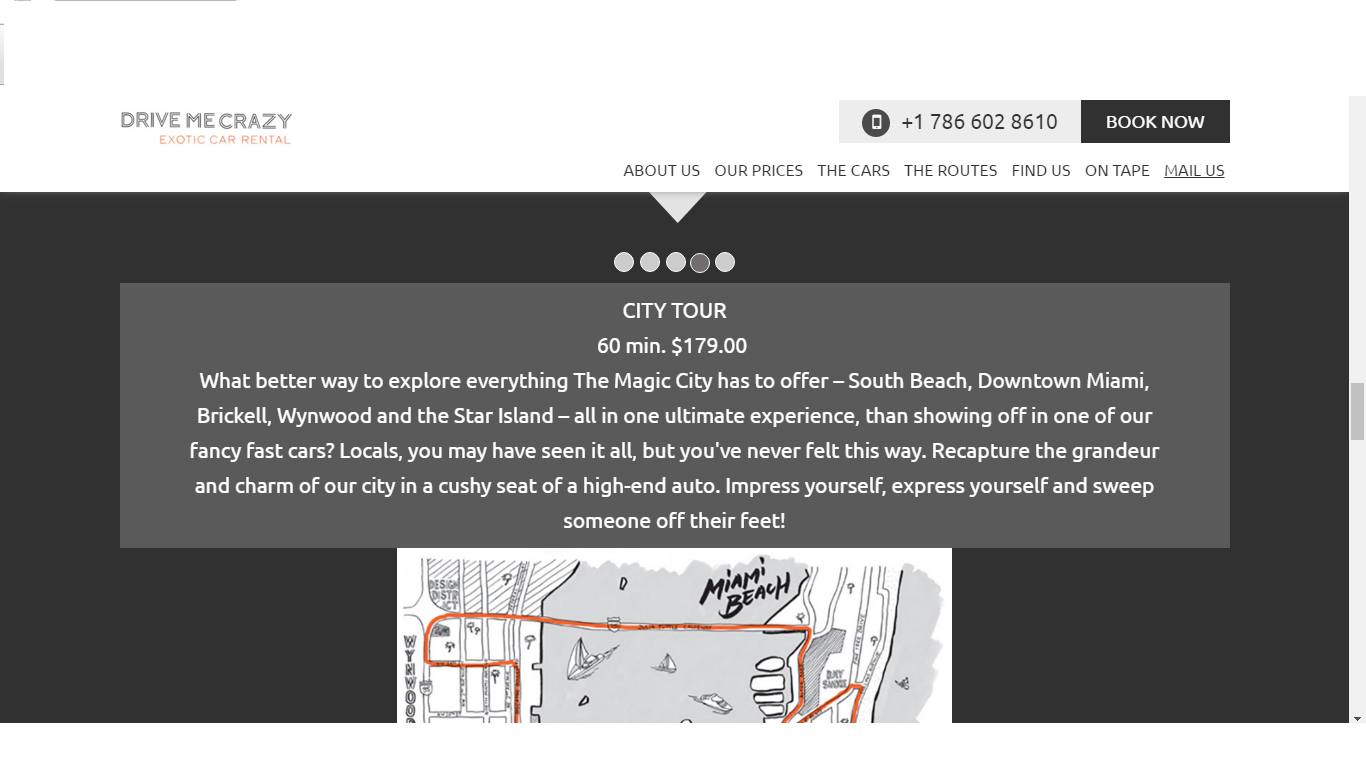 Website content for test-drive-miami.com
