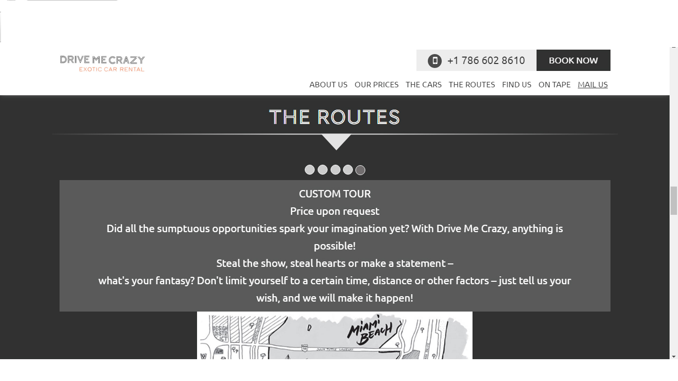 Website content for test-drive-miami.com