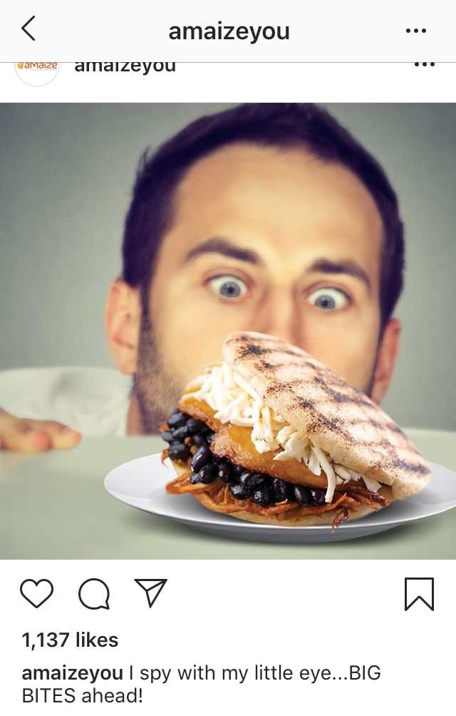 Social media content calendar and strategy for Amaize Restaurants