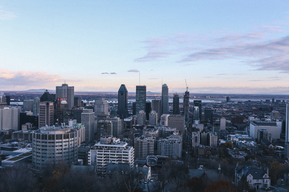 Montréal from Mont Royal