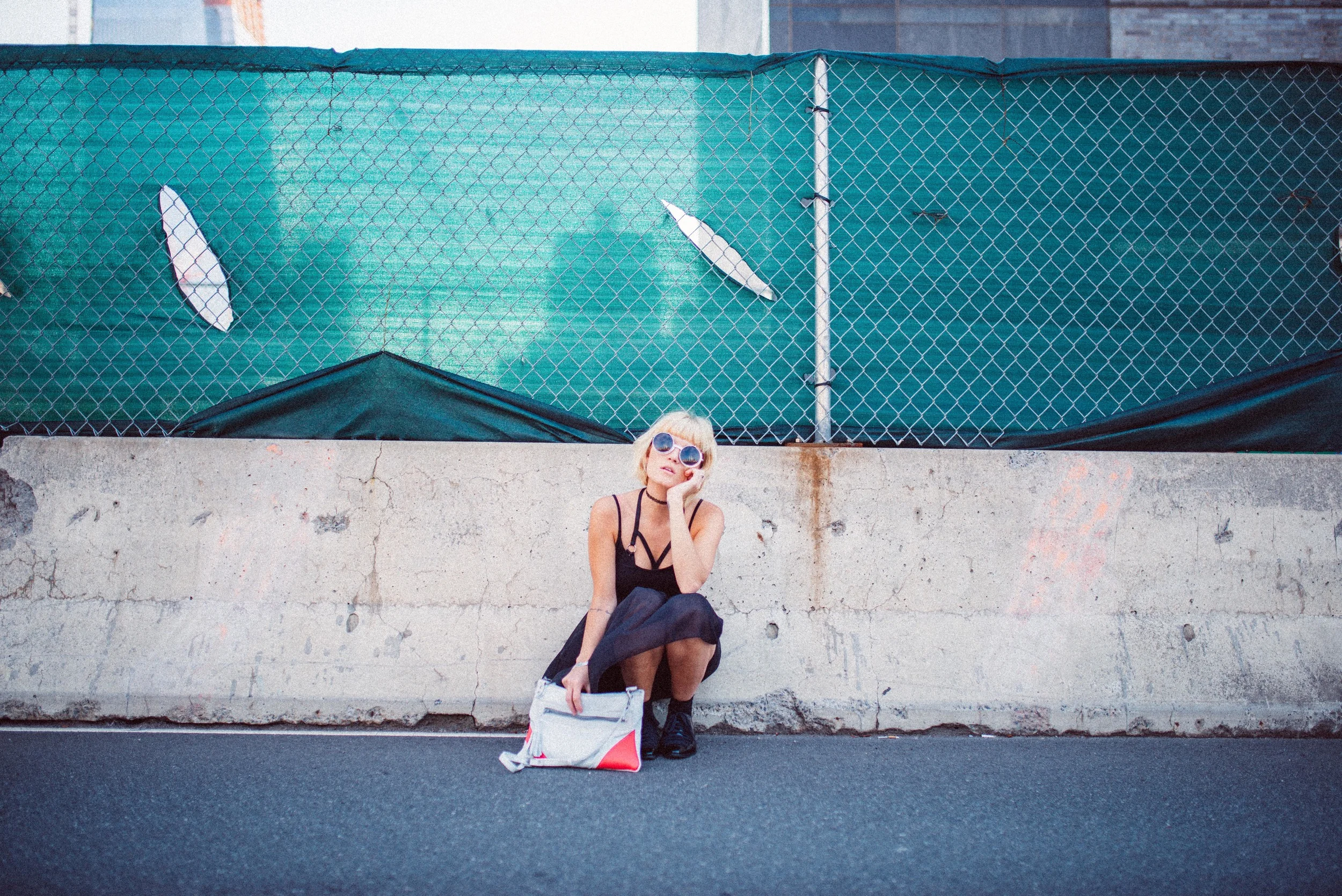 Astrid Clutch - Arctic White BRITTANY MATYAS