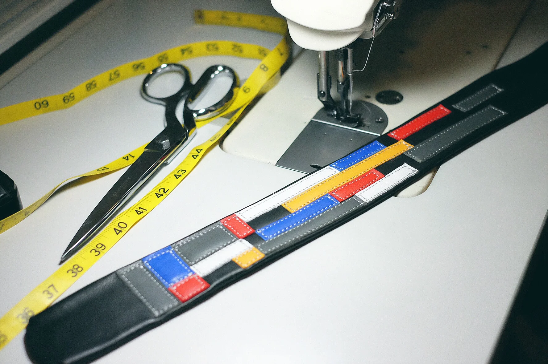 MODERN ART GUITAR STRAP WWW.BRITTANYMATYAS.COM 4