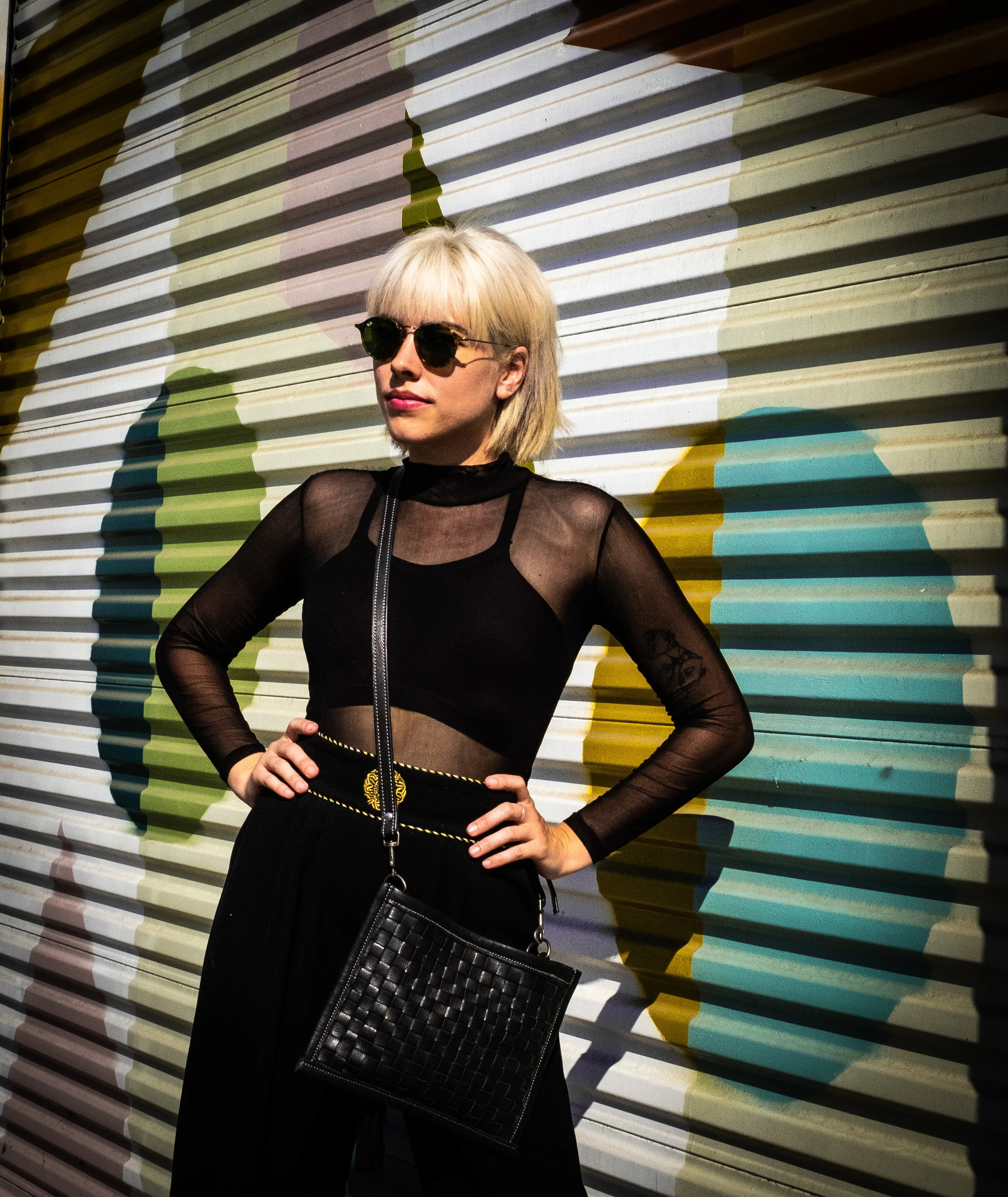Stevie Woven Clutch brittany matyas